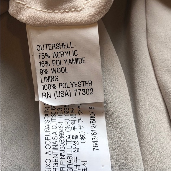 Zara NWT black wool blend flowy skirt 😍 - Picture 4 of 7